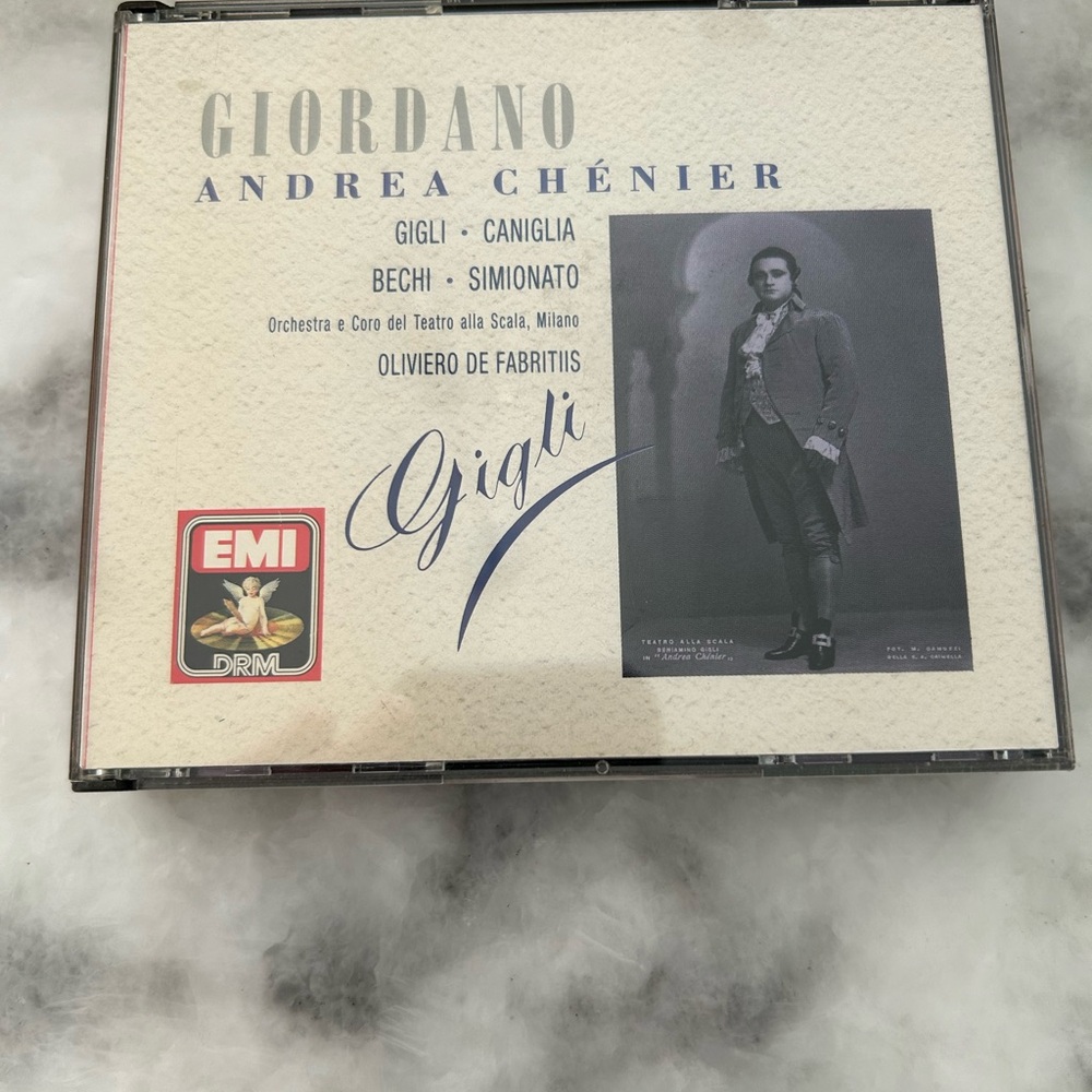 Andrea Chénier Opera CD by EMI